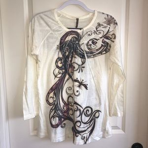 ✅MUSHKA BY SIENNA ROSE LONG SLEEVE TOP SIZE L✅